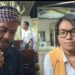 សកម្មជនសន្ធិសញ្ញាកិច្ចព្រមព្រៀងសន្តិភាពទីក្រុងប៉ារីស លោក ស្រ៊ុន ស្រ៊ន និង កញ្ញា ភួង សោភា កំពុងនិយាយពីខ្លឹមសារនៃកិច្ចព្រមព្រៀងទីក្រុងប៉ារីសនៅលើទឹកដីថៃនៅខែធ្នូ ២០២៣។ (ផ្តល់ឱ្យ)