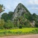 ទិដ្ឋភាពភ្នំដំរីស្ថិតនៅក្នុងភូមិភ្នំដំរី ឃុំដំណាក់កន្ទួតខាងជើង ស្រុកកំពង់ត្រាច មានចម្ងាយប្រហែល២៧គីឡូម៉ែត្រពីទីរួមខេត្តកំពត កាលពីថ្ងៃទី២០ ខែសីហា ឆ្នាំ២០២៥។ (អ៊ុក ដែន)