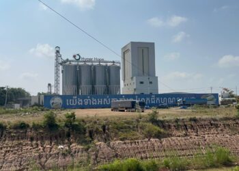 ការដ្ឋានព្រែកជីកហ្វូណនតេជោ នៅភូមិព្រែកតាកែវ ឃុំសំរោងធំ ស្រុកកៀនស្វាយ ខេត្តកណ្តាល នៅថ្ងៃទី៤ ខែមេសា ឆ្នាំ២០២៦។ (អ្នកស្រី អ៊ួក ចាន់ធីដា)